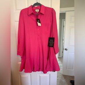 Tuckernuck Hot Pink Callahan Dress